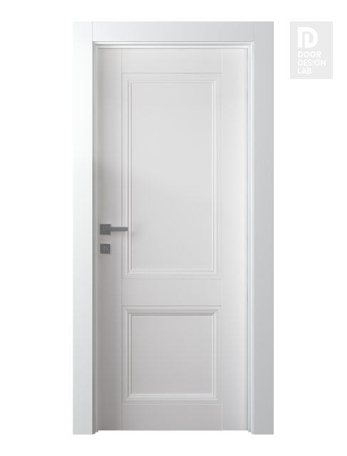 Oxford Duo 07 R Snow White Hinged doors