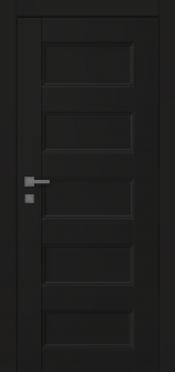 Oxford Uno 07 4R Black Matte Single Doors
