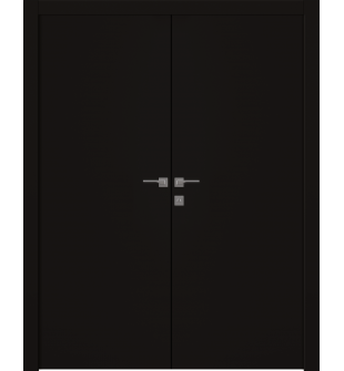 Optima Black Matte Double doors