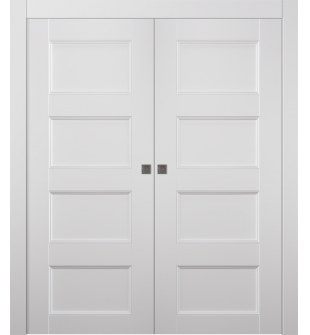 Oxford Uno 07 3R Snow White Double pocket doors