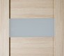 Modern Interior DOOR SLAB EDNA VETRO SHAMBOR 32" X 84" X 1 3/4" FROSTED GLASS