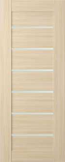 DOOR SLAB AVON 07-02 VETRO LOIRE ASH 30" X 84" X 1 3/4"