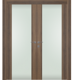 Avon 202 Vetro Pecan Nutwood Double doors