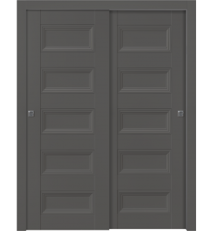 Oxford Duo 07 4R Gray Matte Bypass doors