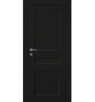 Oxford Uno 07 2R Black Matte Single Doors