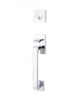 EMTEK BADEN DUMMY 4810 POLISHED CHROME US26