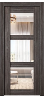 Palladio 3 Lite Clear Vetro Gray Oak