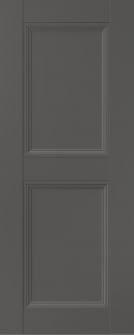 DOOR SLAB OXFORD DUO 07 RN GRAY MATTE 36" X 80" X 1 3/4"