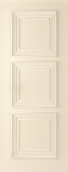 DOOR SLAB PALAZZO 3 IVORY 32" X 96" X 1 3/4" SOLID CORE