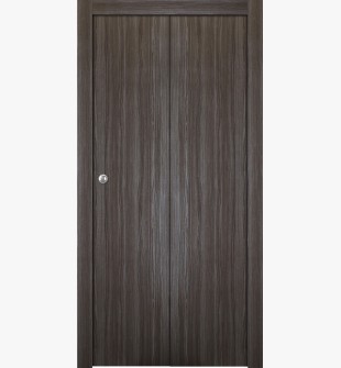 Palladio Gray Oak Bi-folding doors