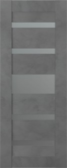 DOOR SLAB AVON 07-05 VETRO DARK URBAN 30" X 80" X 1 3/4"