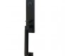EMTEK HERCULES SMOOTH MONOLITHIC SINGLE CYLINDER KEYD 4215 FLAT BLACK US19 for Steel Front Doors