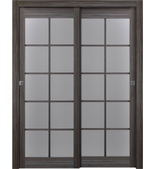 Palladio 10 Lite Vetro Gray Oak