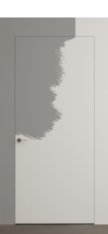 Primed Door Example For Coloring In Grey Frameless
