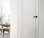Palazzo 1 Primed Modern Interior Frameless Door by Belldinni