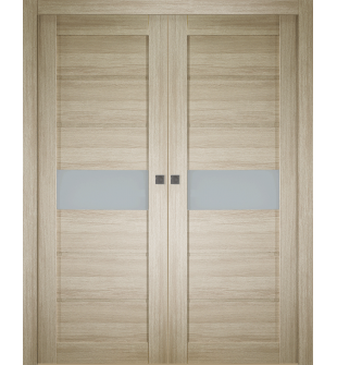 Edna Vetro Shambor Double pocket doors