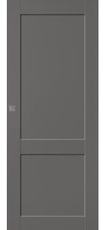 Shaker 2 Panel Gray Matte