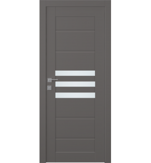 Dome Vetro Gray Matte Hinged doors