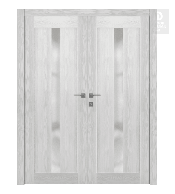 Avon 101 Vetro Ribeira Ash Double doors