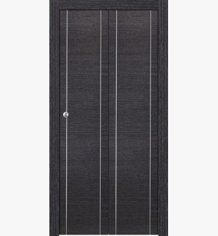 Avanti 2U Black Apricot Bi-folding doors