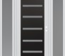 Modern Steel Front Door Diamond C7 68" x 80" white/white frosted Glass Panel black LHI with 2 Sidelites frosted Glass