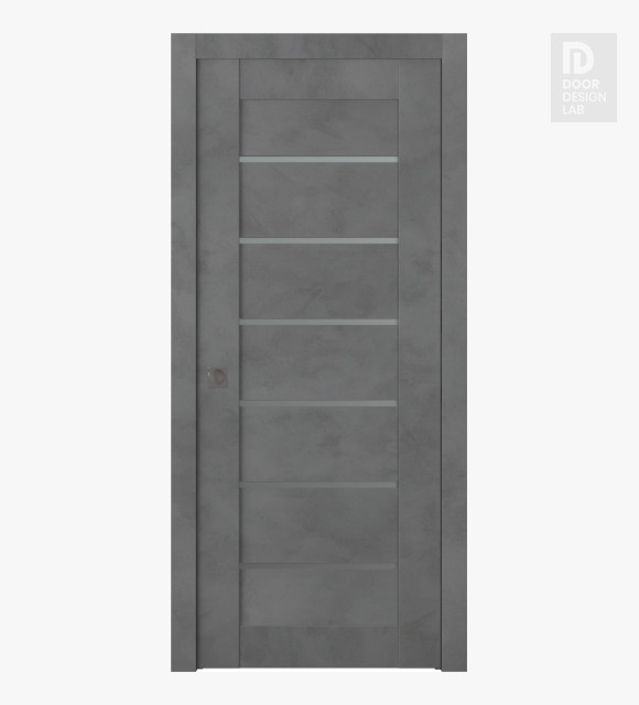 Avon 07-02 Vetro Dark Urban Pocket doors