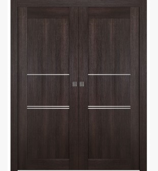 Avon 07 3H Veralinga Oak Double pocket doors