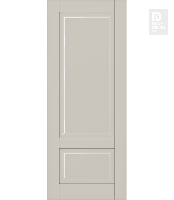 Modern Interior DOOR SLAB CA2 REPOSE GRAY 30" X 92 1/2" X 1 3/4"