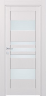 Leti Vetro Bianco Noble Single Doors