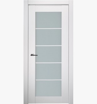 Smart Pro 5 Lite Vetro Polar White Single Doors