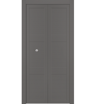Avon 07 2Rn Gray Matte Bi-folding doors