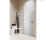 20 Min Fire Rated 2U Bianco Noble Modern Interior Frameless Door by Belldinni