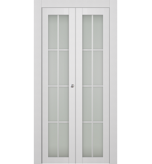 Palladio 8 Lite Vetro Bianco Noble Bi-folding doors