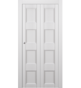 Oxford Uno 07 3R Snow White Bi-folding doors