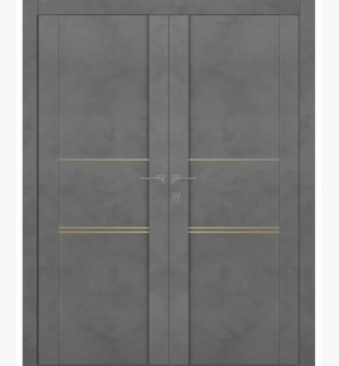 Avon 01 3H Gold Dark Urban Double doors