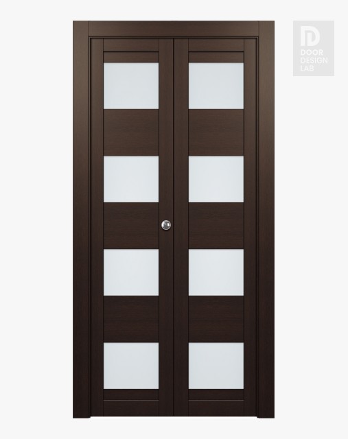 Della Vetro Veralinga Oak Modern Interior Bifold Doors by Belldinni