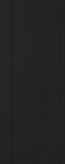 DOOR SLAB AVON 01 BLACK MATTE 30" X 92 1/2" X 1 3/4"