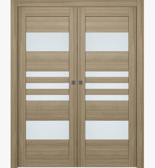 Leti Vetro Shambor Double pocket doors