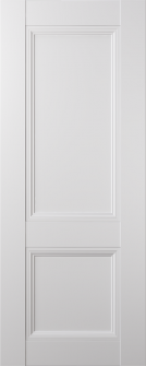 DOOR SLAB OXFORD DUO 07 R SNOW WHITE 24" X 80" X 1 3/4"