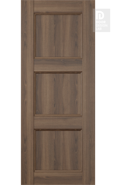 Modern Interior DOOR SLAB OXFORD UNO 07 2RN PECAN NUTWOOD 18" X 84" X 1 3/4"