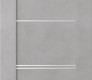 Modern Interior DOOR SLAB AVON 01 3H LIGHT URBAN 30" X 92 1/2" X 1 3/4"