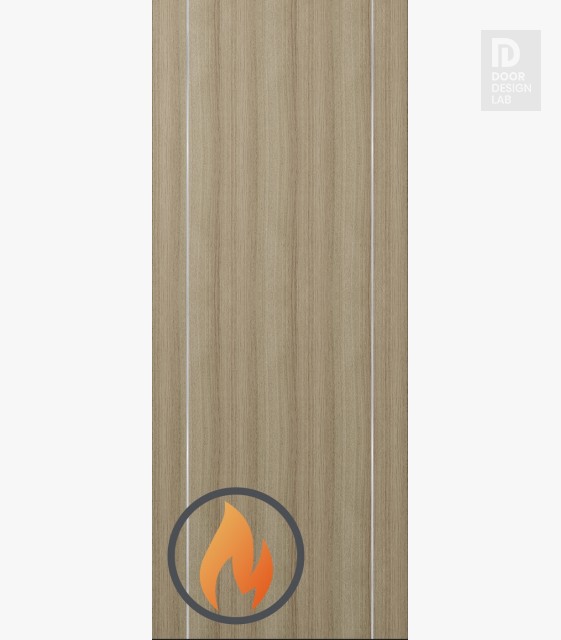 Modern Interior DOOR SLAB 20 MIN FIRE RATED 2U SHAMBOR 32" X 92 1/2" X 1 3/4"