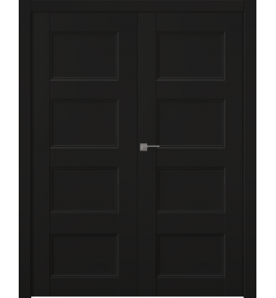 Oxford Uno 07 3R Black Matte Double doors