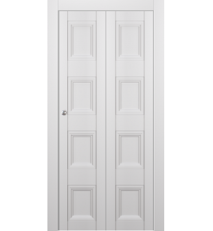 Oxford Duo 07 3R Snow White Bi-folding doors