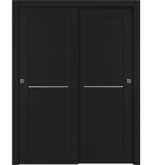 Avon 07 1H Black Matte Bypass doors