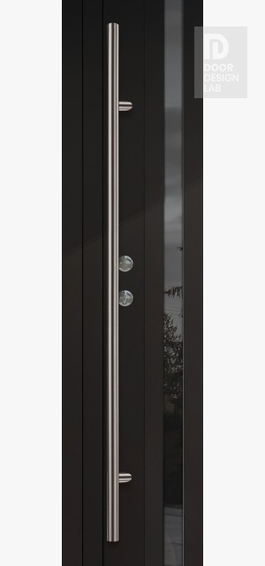 PULL HANDLE DOUBLE-SIDE SDR-12-1100-1400 INOX BLACK