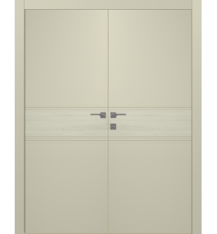 Twinwood 2 Ivory Double doors