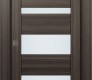 Kina Vetro Gray Oak Modern Interior Pocket Door by Belldinni