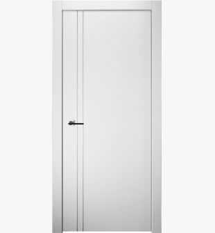 Palladio 2V Bianco Noble Hinged doors