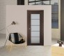 Mia 5 Lite Vetro Wenge Barn doors
